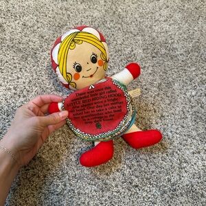 Vintage Little Red Riding Hood Toy
